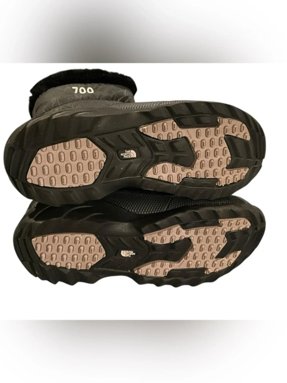 Womens Size 6 North Face Nuptse Boots Winter Black 700 Goose Down Insulated Shoe